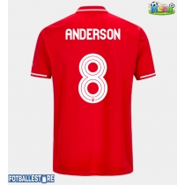 Nottingham Forest Elliot Anderson #8 Hjemmedrakt 2025-26 Kortermet